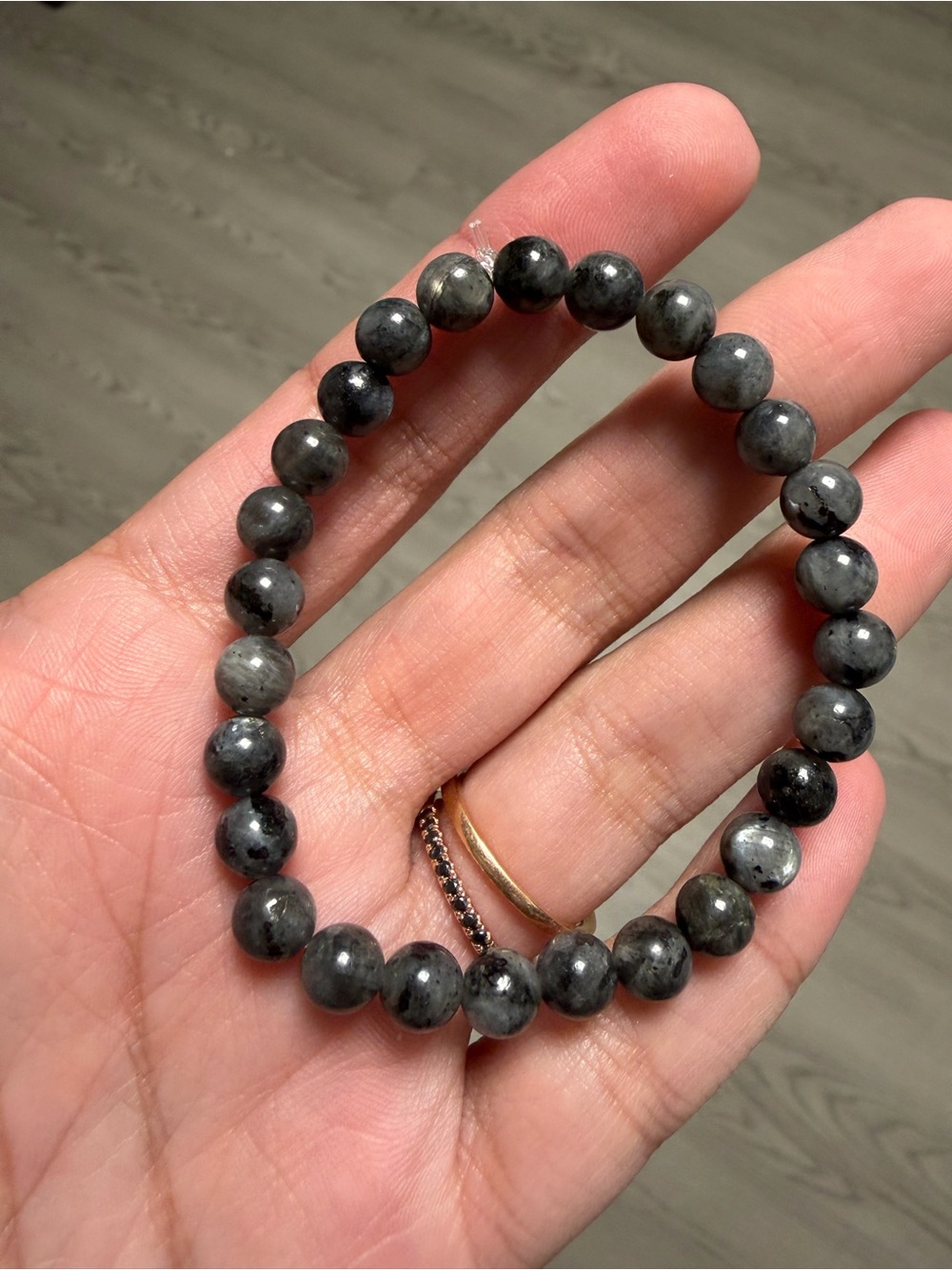 Labradorite 6mm Stretchy Bracelet